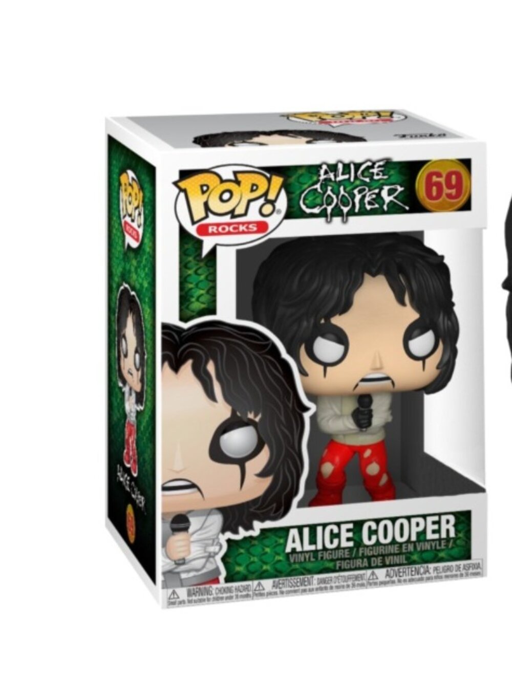 Funko POP Alice Cooper in Straitjacket 69 Rocks Hot Topic Exclusive NEW